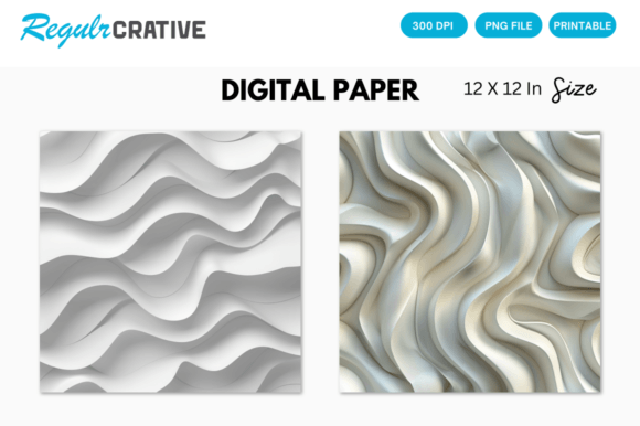 3D Seamless Digital Paper Background: Elevate Your Designs