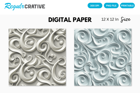Unlock Modern Dimension with Abstract 3D Geometric Digital Paper
